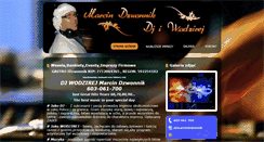 Desktop Screenshot of djmarcin.pl