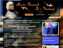 Tablet Screenshot of djmarcin.pl